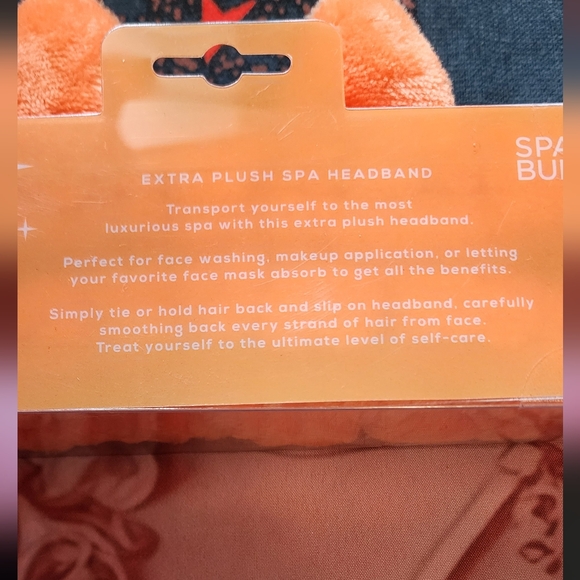 COPY - New Plush Spa Bunny Headband - Picture 2 of 2